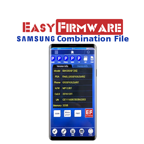 Flashing Samsung Eng/Combination firmware